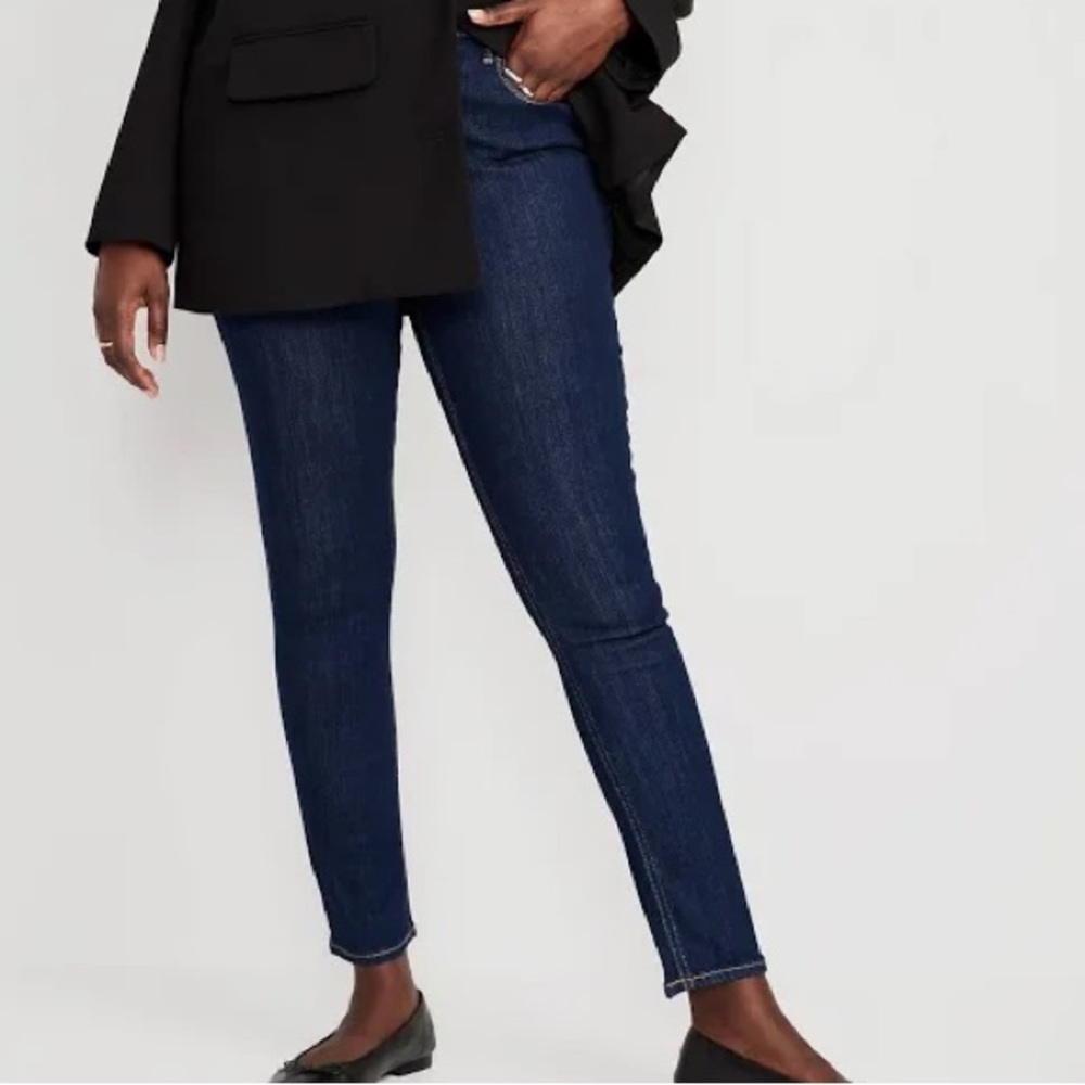 NWT Old Navy - Dark Blue Built-In Flex Slim Skinny Denim Jeans
